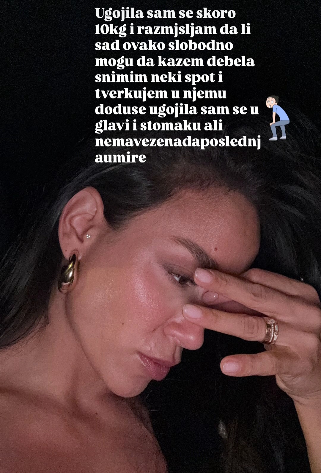 Najzgodnija pevačica se ugojila 10 kilograma i otkrila zbog čega: "Debela sam!" 7 Screenshot 20250831 065726 Instagram