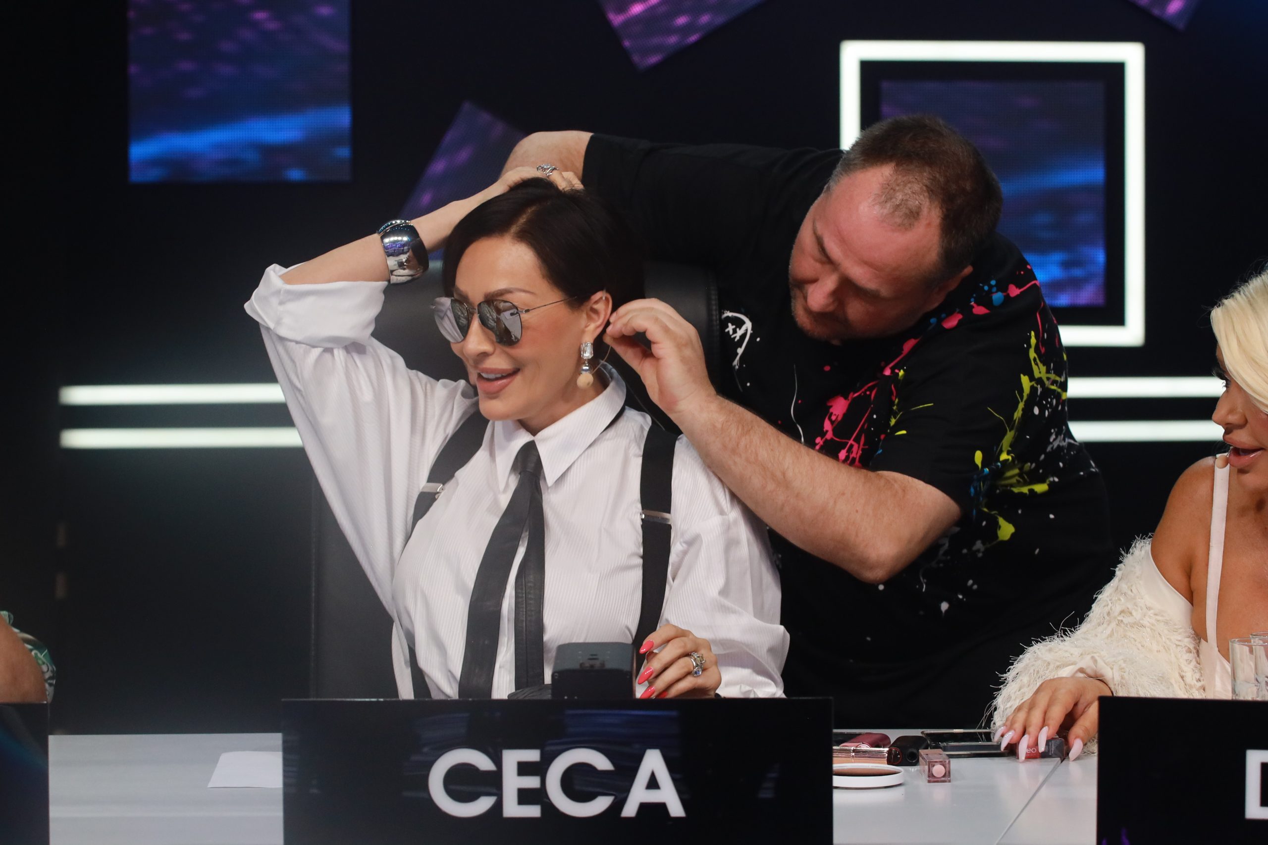 Ceca Ražnatović u Zvezdama Granda: Dama sa stavom u smoking izdanju 7 0A0A0889