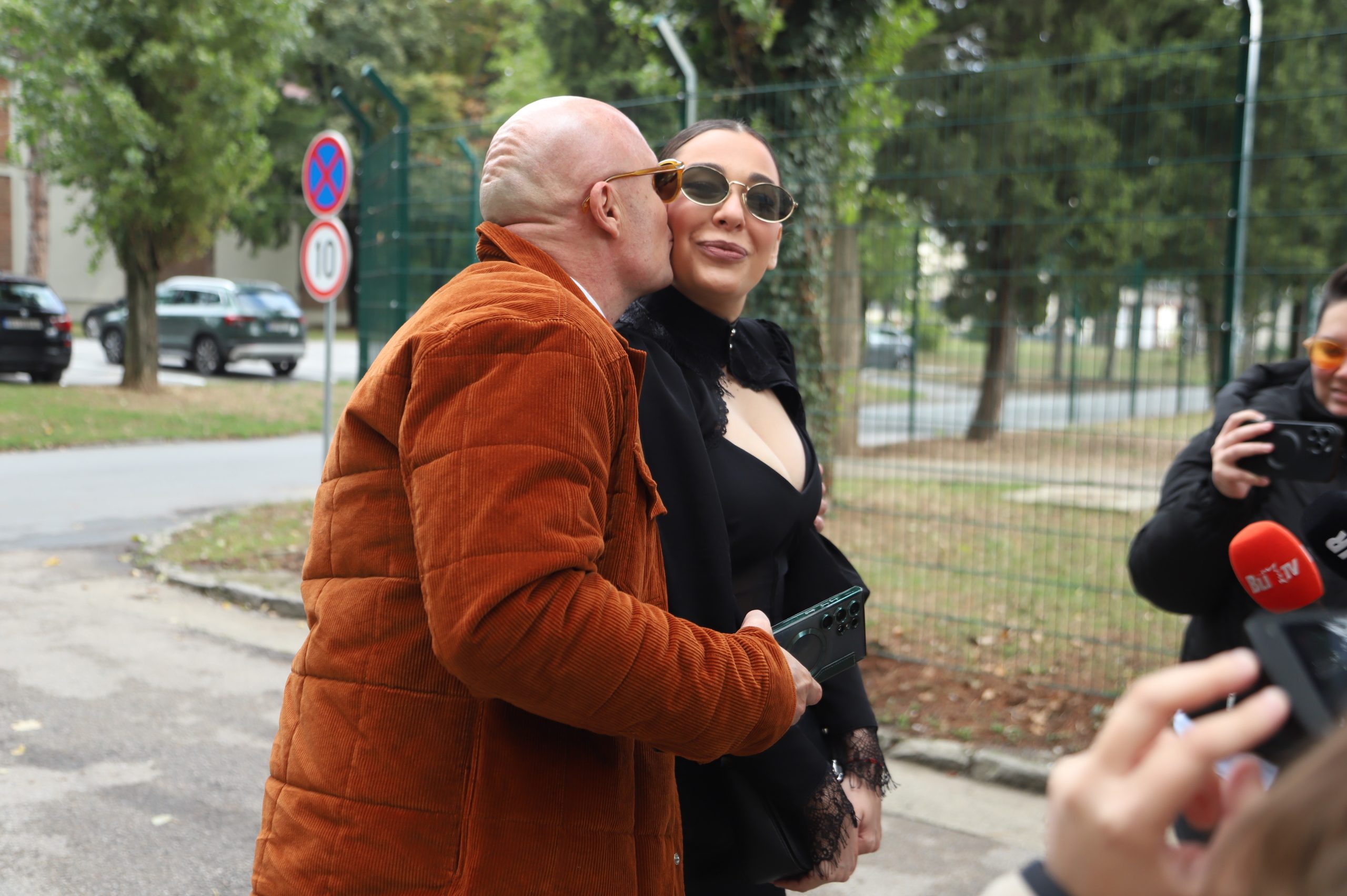 susret milija i sanje vucic na snimanju zvezde granda