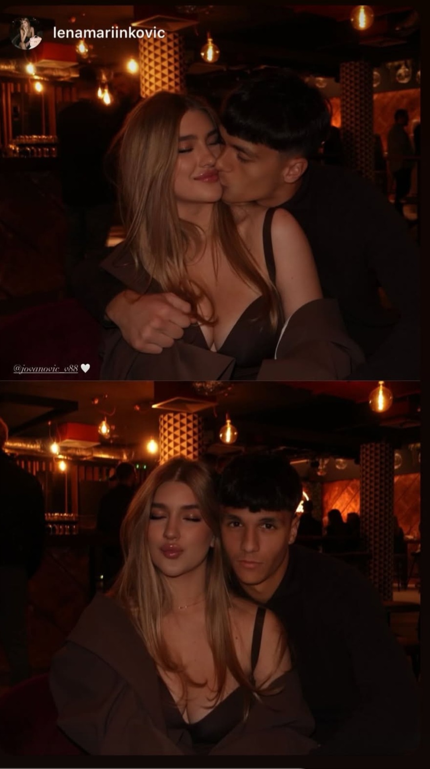 Ćerka Goce Tržan u zagrljaju fudbalera Partizana, svi čekaju pevačicin komentar FOTO 6 Lena Marinkovic