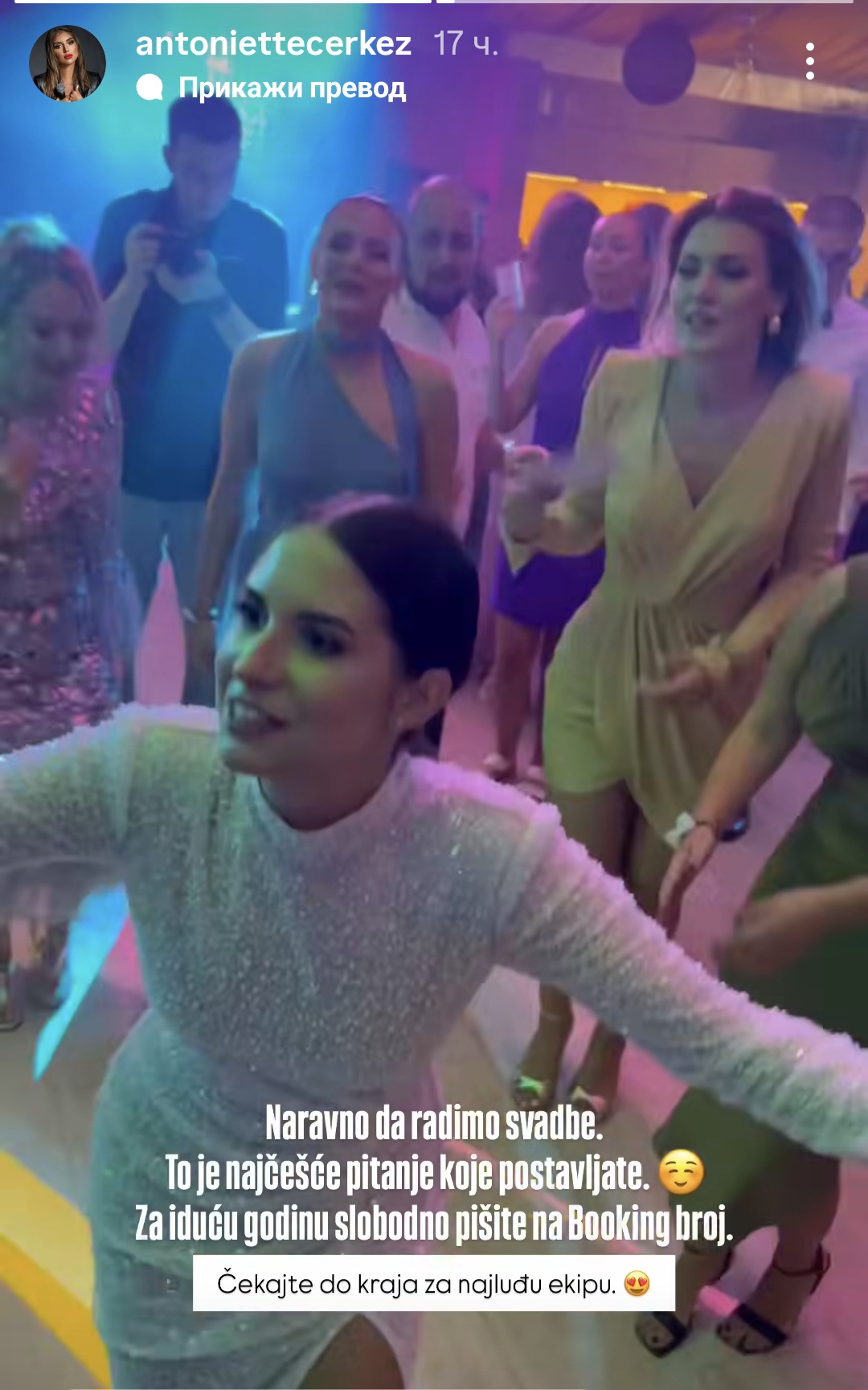 Porodila se pre nepunih mesec dana, a već se vraća na scenu: Antonija Čerkez otkrila kad je zakazala prvu svirku 9 anronija čerkez