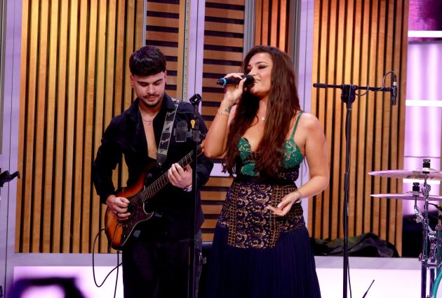 Tamara Milutinović uživo zapevala hit Vesne Zmijanac, ceo studio se naježio VIDEO 4 TAMARA MILUTINOVIC GS SNIMANJE 15102025 FOTO MUNJA 43 ok 1