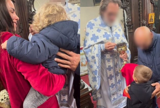 Veljko i Bogdana sa sinovima poranili da se pričeste, mali Željko sve oduševio u crkvi: "Slava Bogu" 10 ipiccy image 36