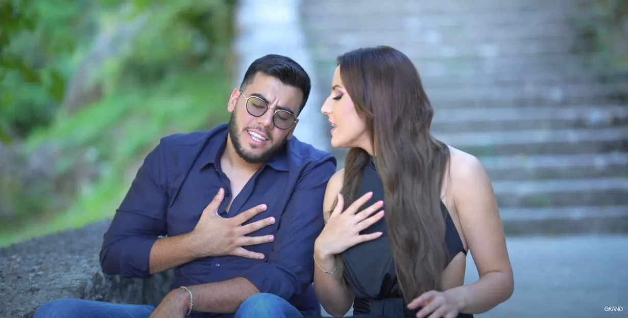 "Nije bitno ko klanja, ko moli se...": Luka Lukić i Almija Krdžalić snimili duet koji će ujediniti region VIDEO 5 luka i almija