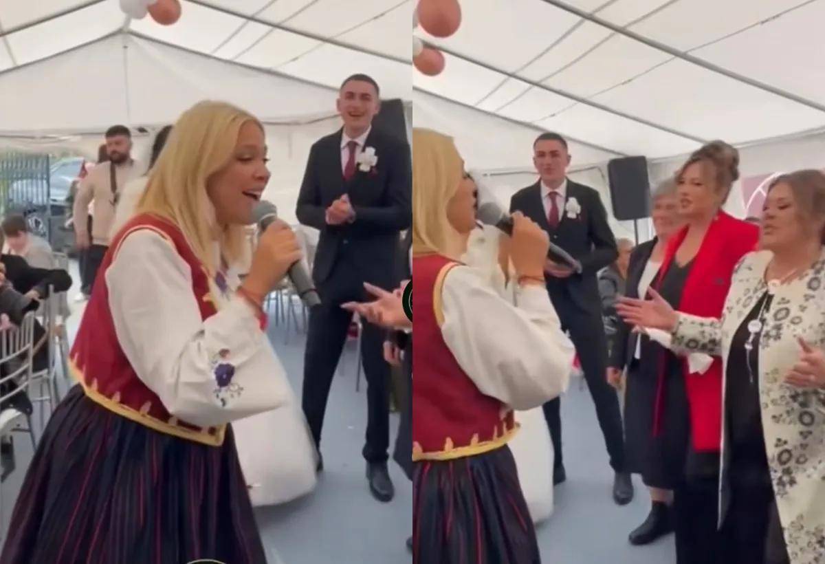 Trudna Milica Todorović u narodnoj nošnji zapevala ispod šatora - Hit snimak! 5 milica todorovic