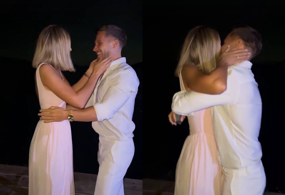 Suze i zagrljaj: Saša Kovačević verio devojku (VIDEO) 6 sasa kovacevic 1