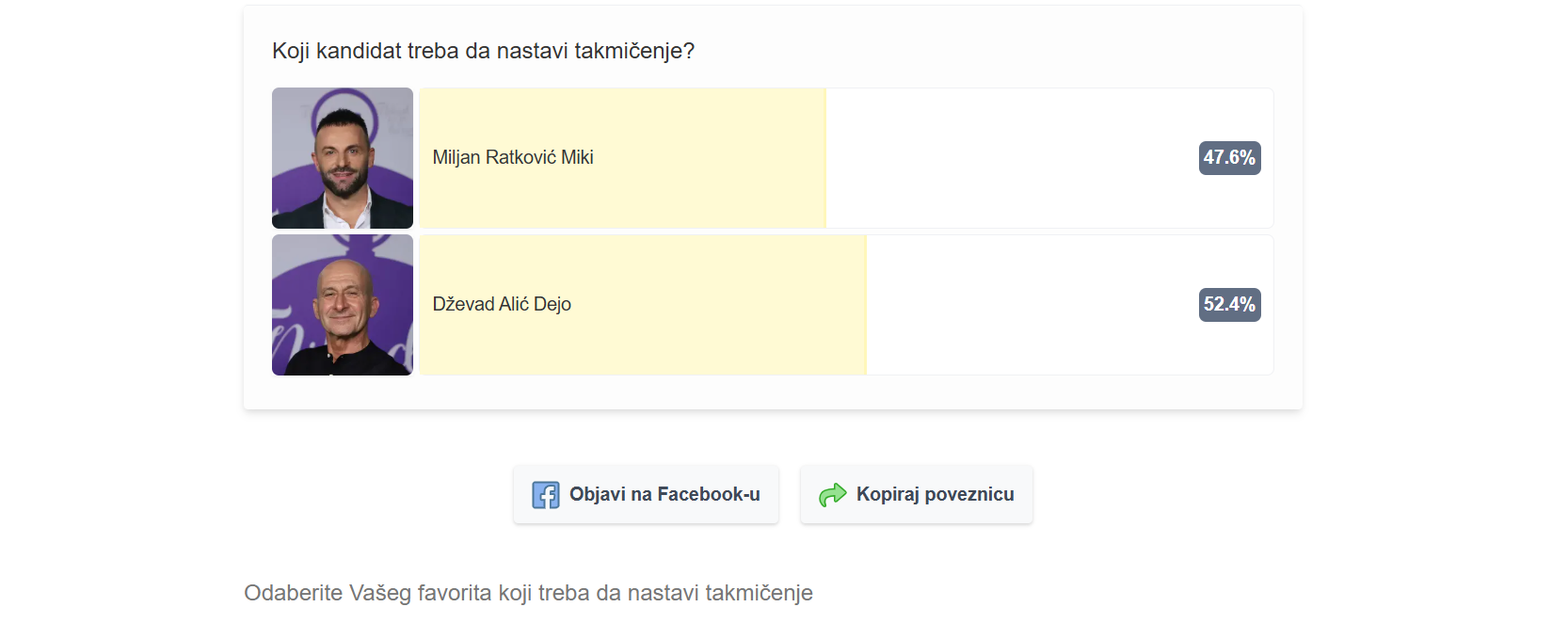 Napravljen prvi presek glasova u "Nikad nije kasno", trka za drugi krug neizvesna 10 Screenshot 2025 11 18 075338