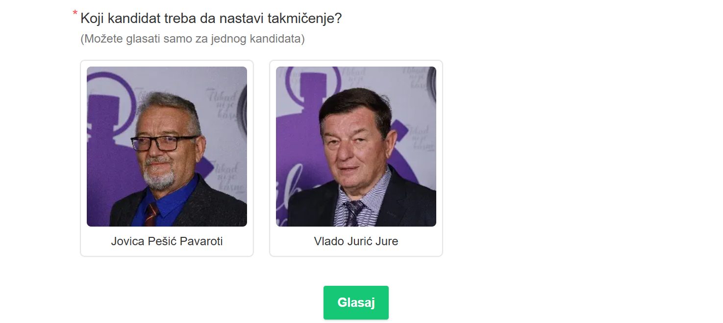 Ovo su kandidati koji su prošli diretno dalje, dvoje se bore na Fejsbuk glasanju: "Nije bilo lako, ali smo se složili" 8 Screenshot 2025 12 01 085001
