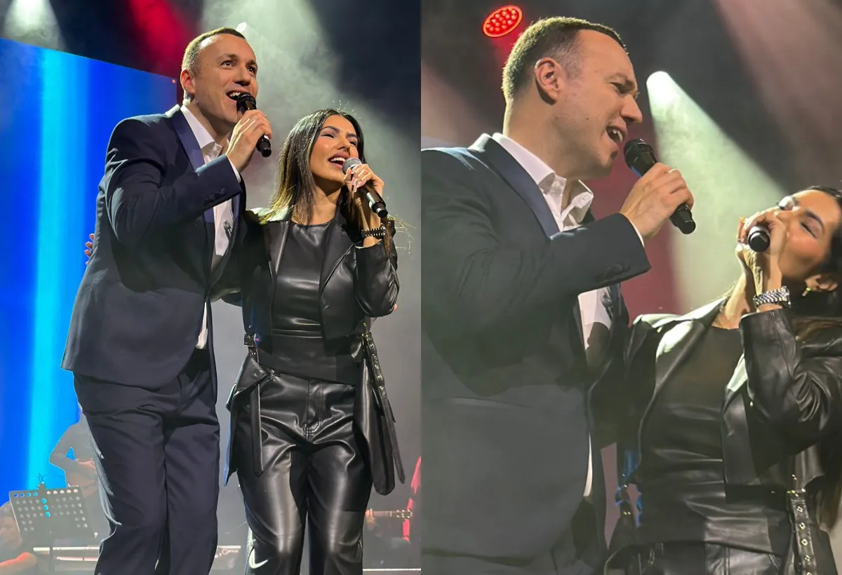 Tanja Savić se krišom pojavila na koncertu Baneta Mojićevića, pevač u neverici VIDEO 4 bane mojicevic i tanja savic 1