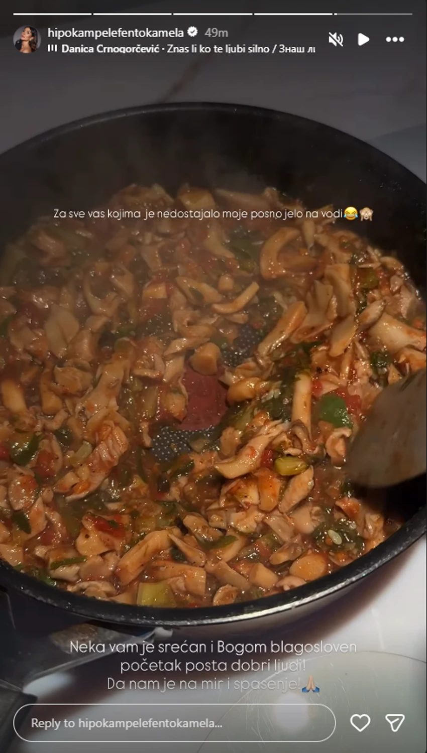 Dragana Mićalović poštuje Božićni post, sprema posno jelo na vodi: "Neka nam je na mir i spasenje" 6 image 26 5