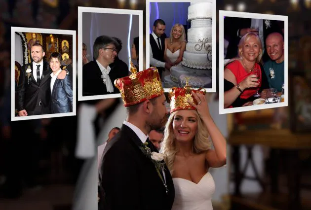 Danas čekaju treće dete, a ovako je izgledala svadba najpopularnijeg para iz Zvezda Granda 4 sasa i nikolina 630x426 1