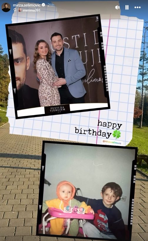 Mirza Selimović pokazao rođenu sestru, fotografijom iz detinjstva raznežio sve 9 sestra mirze selimovica