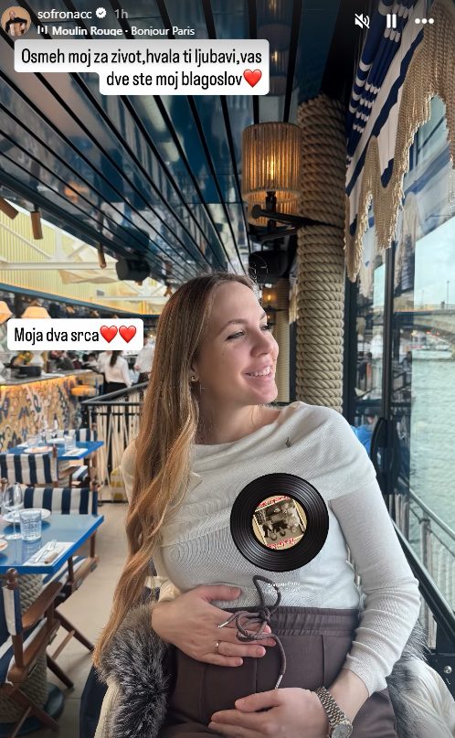 Aca Sofronijević otkrio pol bebe, objavio sliku trudne žene: "Moj blagoslov" 9 sofra otkrio pol bebe