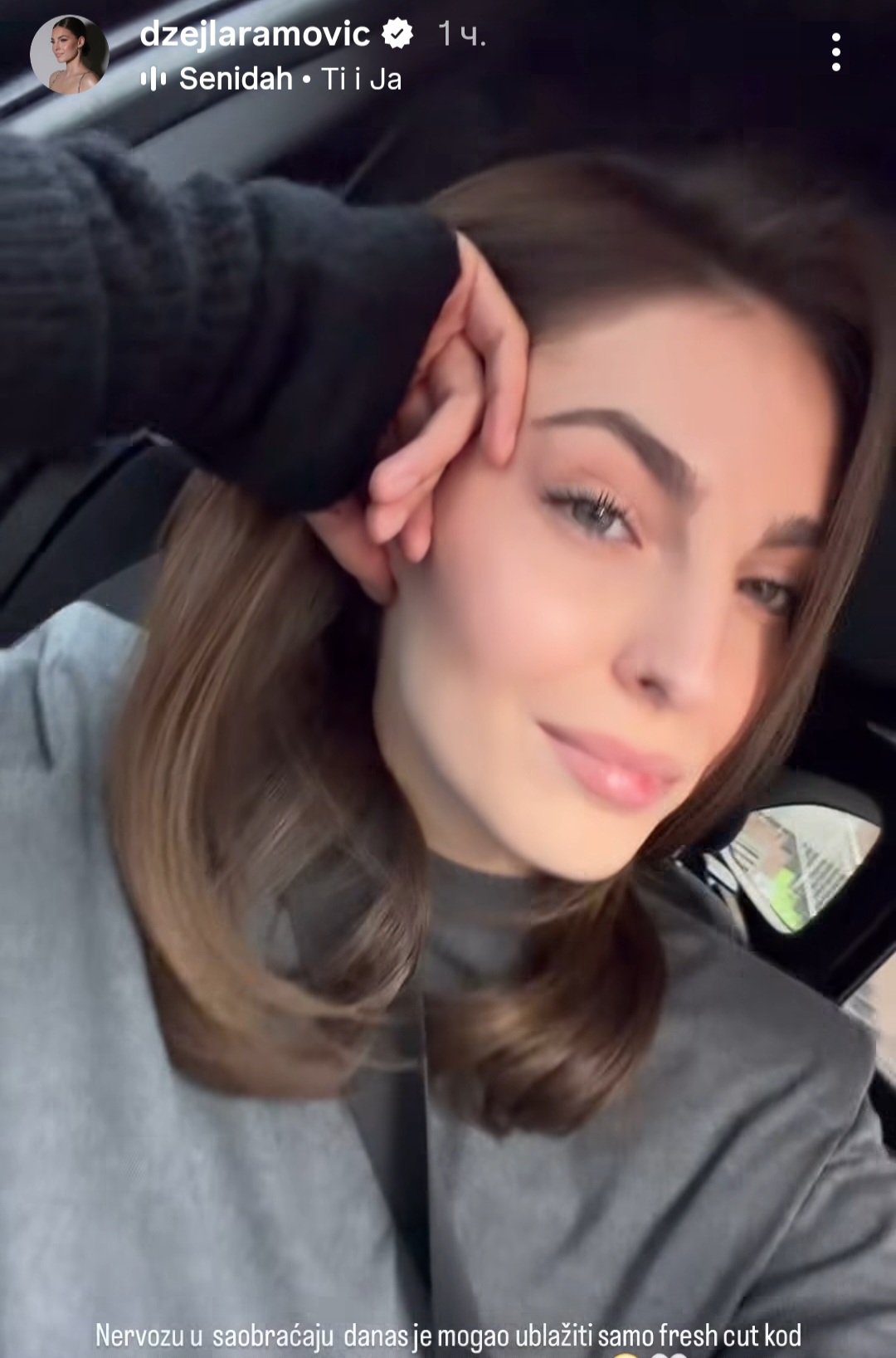 "Nervoza u saobraćaju" Džejla se usred gužve oglasila iz automobila, mreže gore FOTO 7 Dzejla RAmovic 1 1