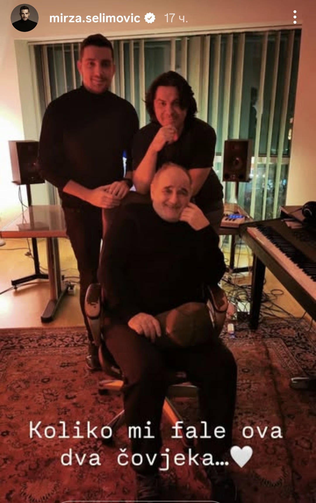 Mirza Selimović slomljen: "Koliko mi fale..." 6 Screenshot 20251218 151133 Instagram