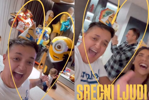 Marija Šerifović slavi sinu rođendan - Peva na sav glas, stan pun balona i maskota VIDEO 4 marija serifovic 2