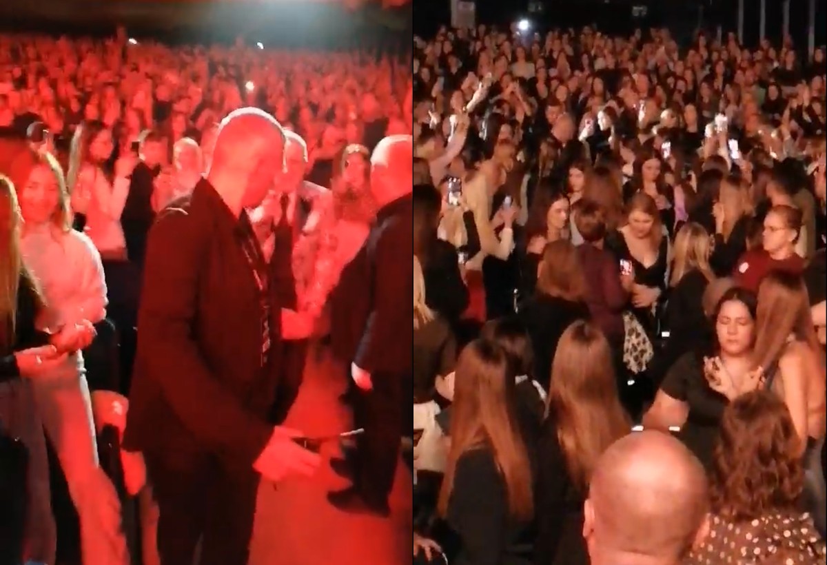 Spektakularan početak drugog koncerta Željka Samardžića, čuvenim hitom pozdravio publiku 7 zeljko samardzic