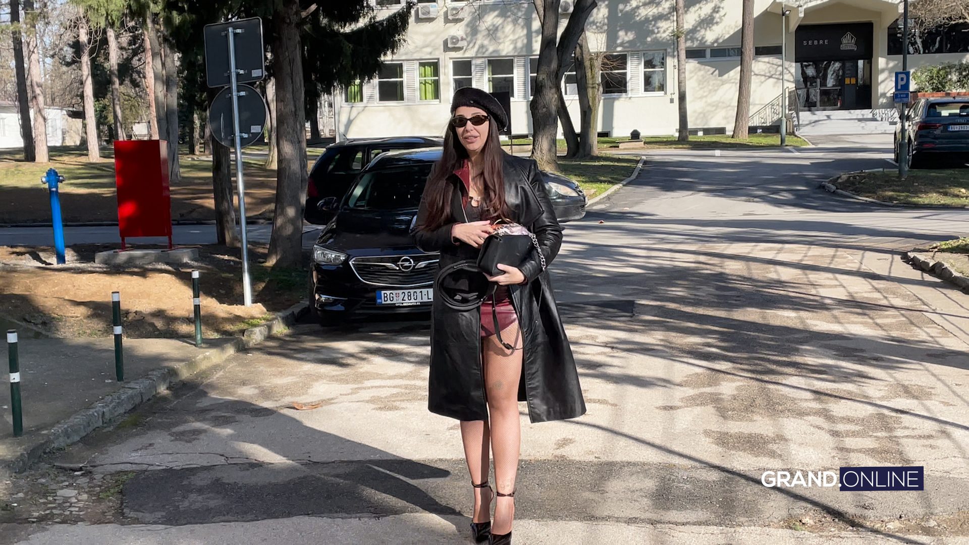 Sanja Vucic dolazak na snimanje Zvezde Granda 27.01 PRINTSCREEN 2