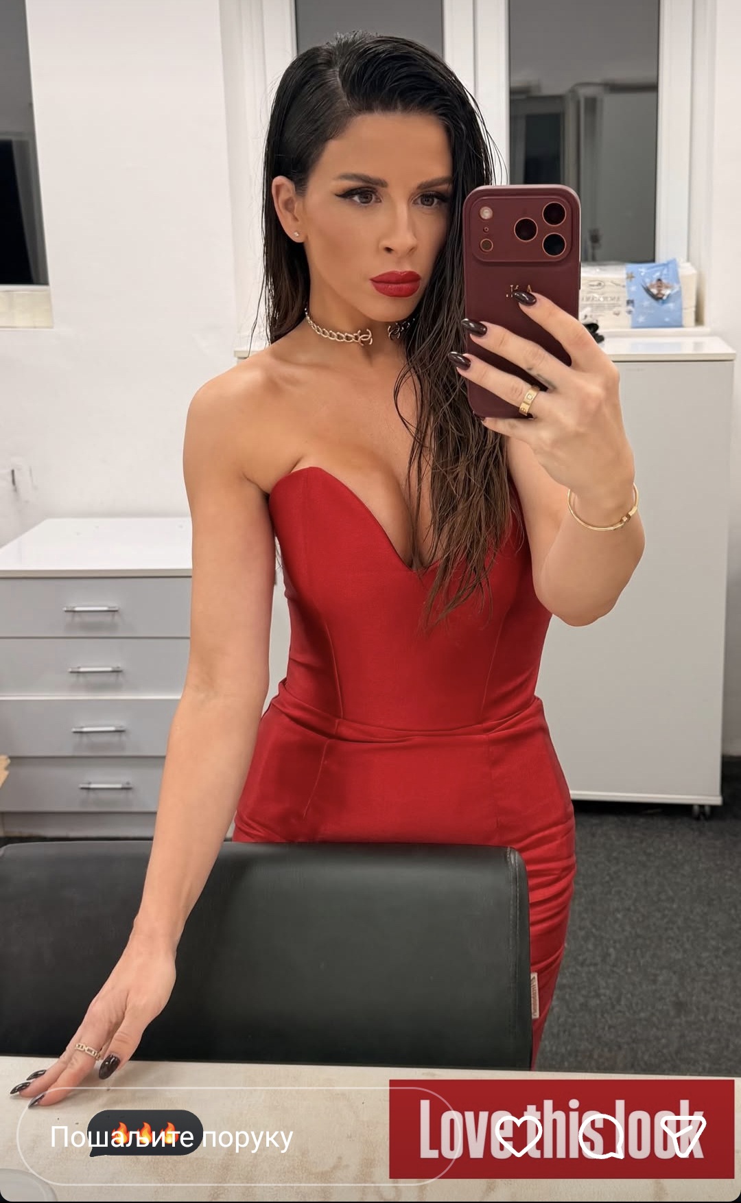 ana sevic u vatrenom izdanju na snimanju zvezda granda