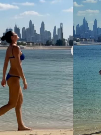 Sanja Kužet u kupaćem i bez šminke izazvala pometnju na plaži u Dubaiju 13 sanja kuzet u kupacem