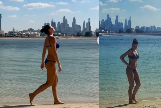 Sanja Kužet u kupaćem i bez šminke izazvala pometnju na plaži u Dubaiju 3 sanja kuzet u kupacem