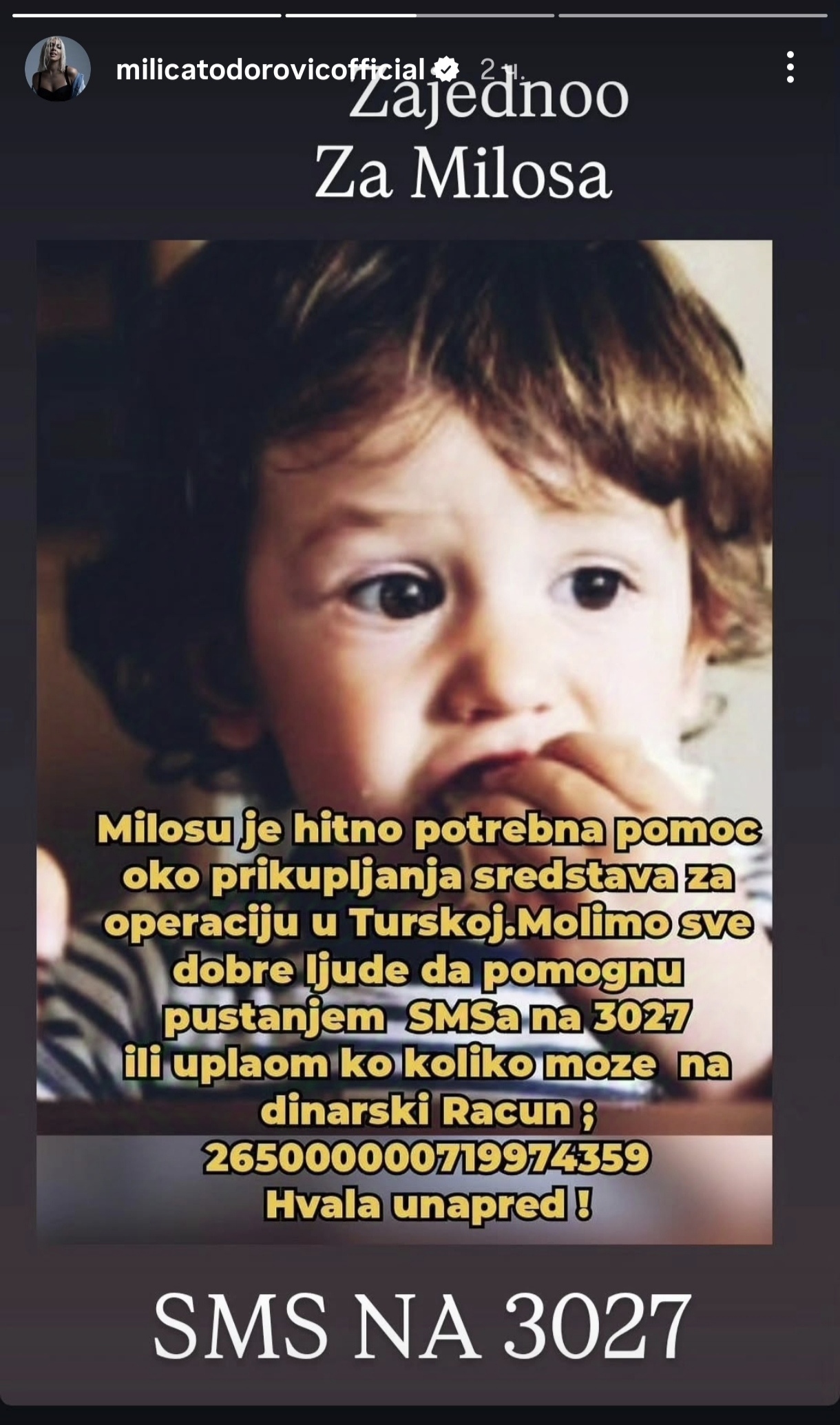 Dok svi bruje o ocu njenog deteta, Milica Todorović se oglasila, napravila HUMANI potez 6 MILICA TODOROVIC INSTAGRAM