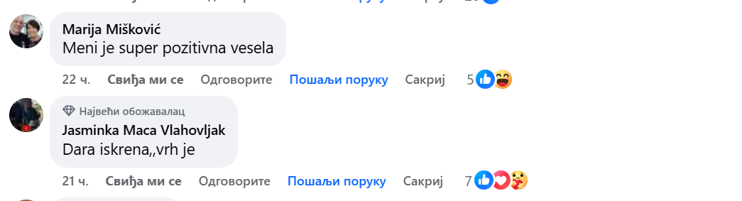 Pitali smo fanove Zvezda Granda šta misle o Dari Bubamari 10 Screenshot 2026 01 23 112628