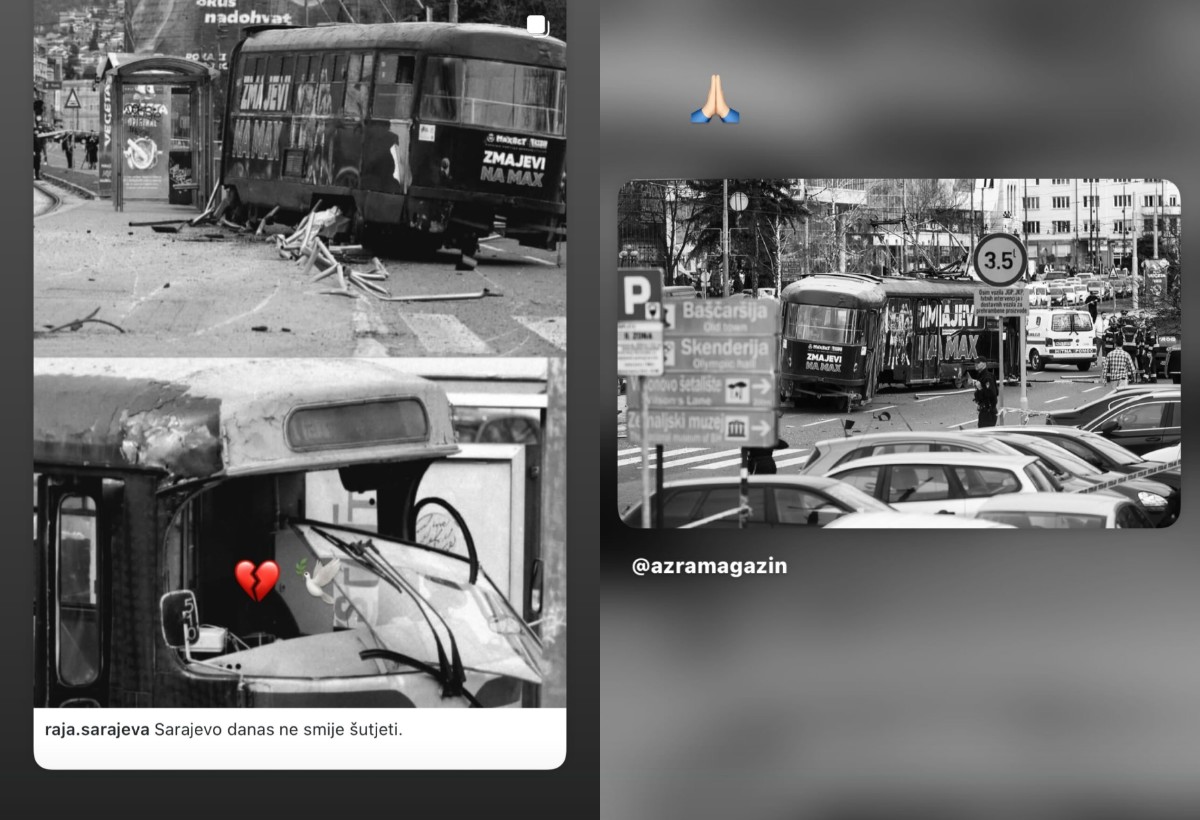 Potresne scene na ulicama Sarajeva, pevači van sebe: "Moje misli su uz vas" 4 nikolina kovac sarajevo