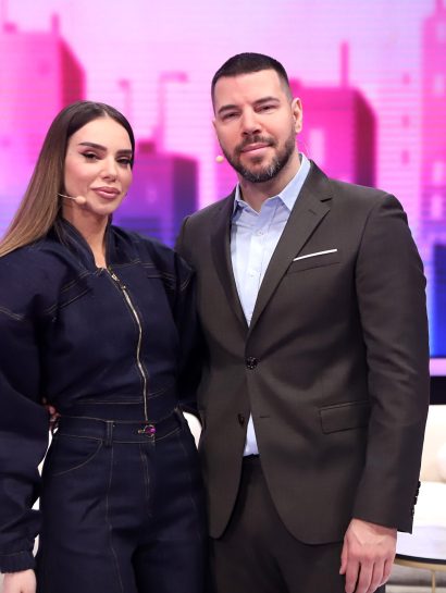 Ivana Pavković i Petar Mitić o razvodima na estradi, spomenuli i svoj brak: ,,Nama je med i mleko jer se borimo za to'' (VIDEO) 13 PETAR MITIC I IVANA PAVKOVIC GS SNIMANJE 18032026 FOTO ELENA 2 ok