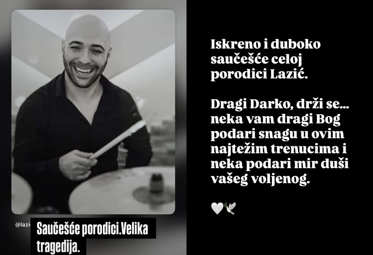 poznati se oprastaju