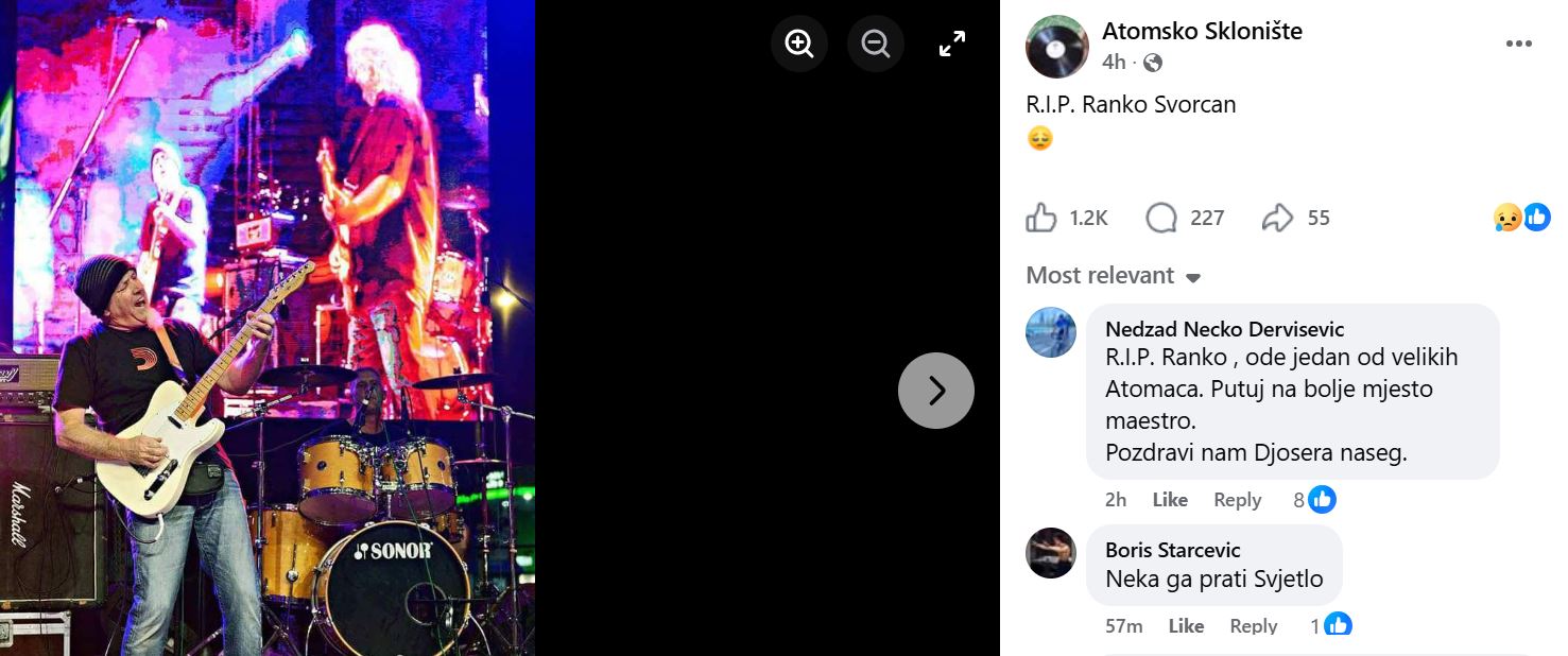 Preminuo legendarni gitarista, oglasili se članovi poznatog benda: "Počivaj u miru" 6 ui