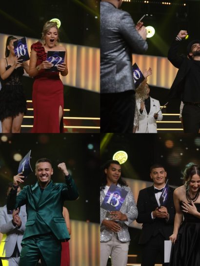 Ovih 12 finalista nastavlja borbu za titulu "Zvezde Granda", dok je za ovih 10 takmičenje završeno 24 prvi presek kolaz