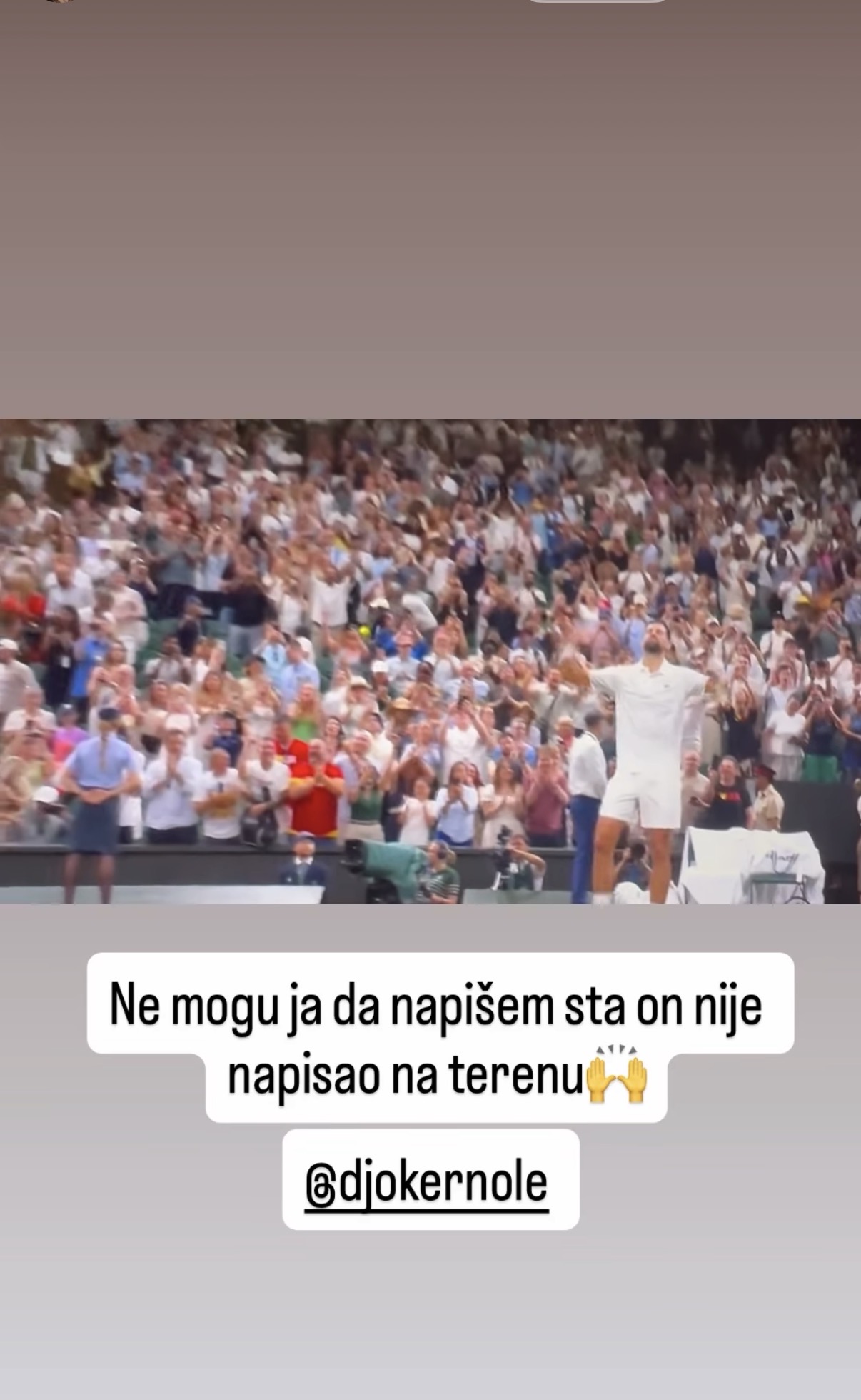 Dragana Katić se oglasila posle neverovatne pobede Novaka Đokovića: Jedna rečenica rekla je sve (FOTO) 7 IMG 9183