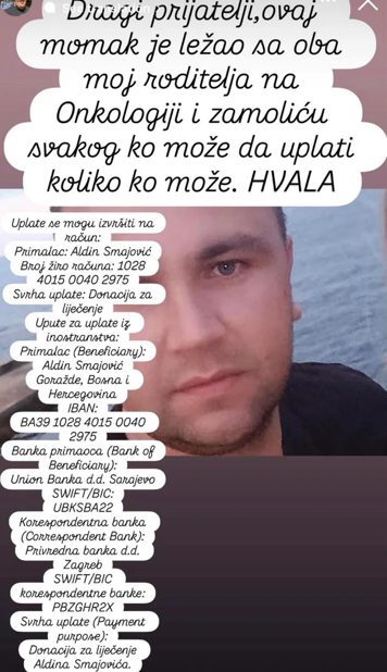 Hitno oglašavanje sina Halida Bešlića: "Ovaj momak je ležao u bolnici sa mojim roditeljima" 6 Screenshot 2026 07 10 121726