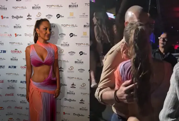 Nisu krili emocije! Prija i Filip uhvaćeni pred nastup u Budvi, a tek da vidite ko je bodrio iz bekstejdža (FOTO+VIDEO) 15 ipiccy image 3