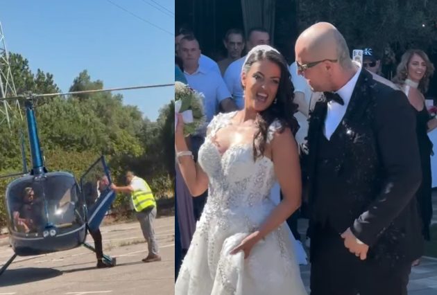 Holivudski glamur u srpskoj prestonici: Oženio se Neša Twins, na svadbu stigao helikopterom (VIDEO) 14 ipiccy image 35
