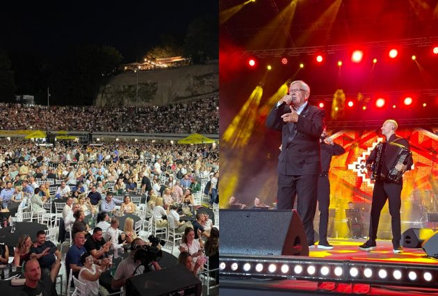 Počeo treći koncert Milančeta Radosavljevića: Kum Saše Popovića ga podržao u bekstejdžu (FOTO/VIDEO) 14 milance radosavljevic treci koncert